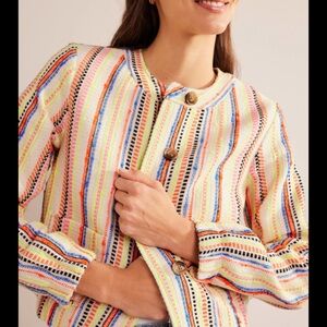 Boden striped jacket